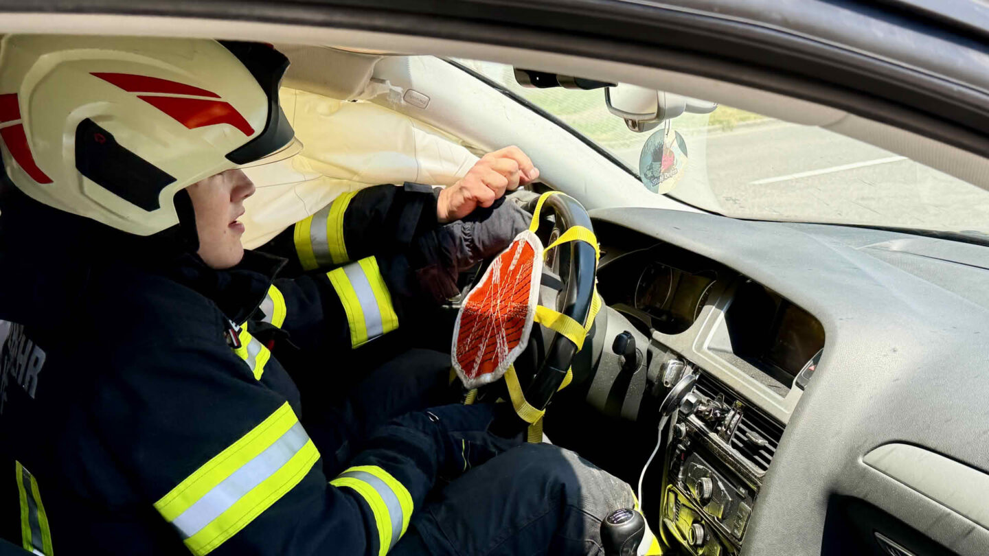 erkehrsunfall auf der B154