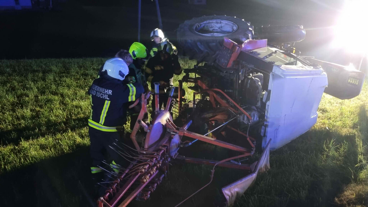 Gemeldete Traktorbergung in Sulzbach entpuppte sich als schwerer Verkehrsunfall