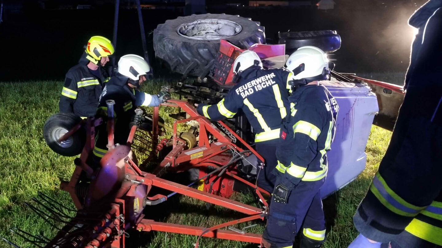 Gemeldete Traktorbergung in Sulzbach entpuppte sich als schwerer Verkehrsunfall