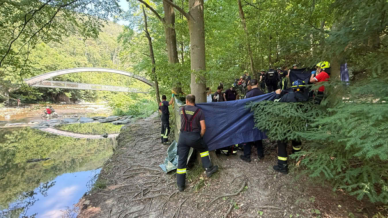 BFKDO Baden: Helenental – Kampf um ein Menschenleben bei Gluthitze