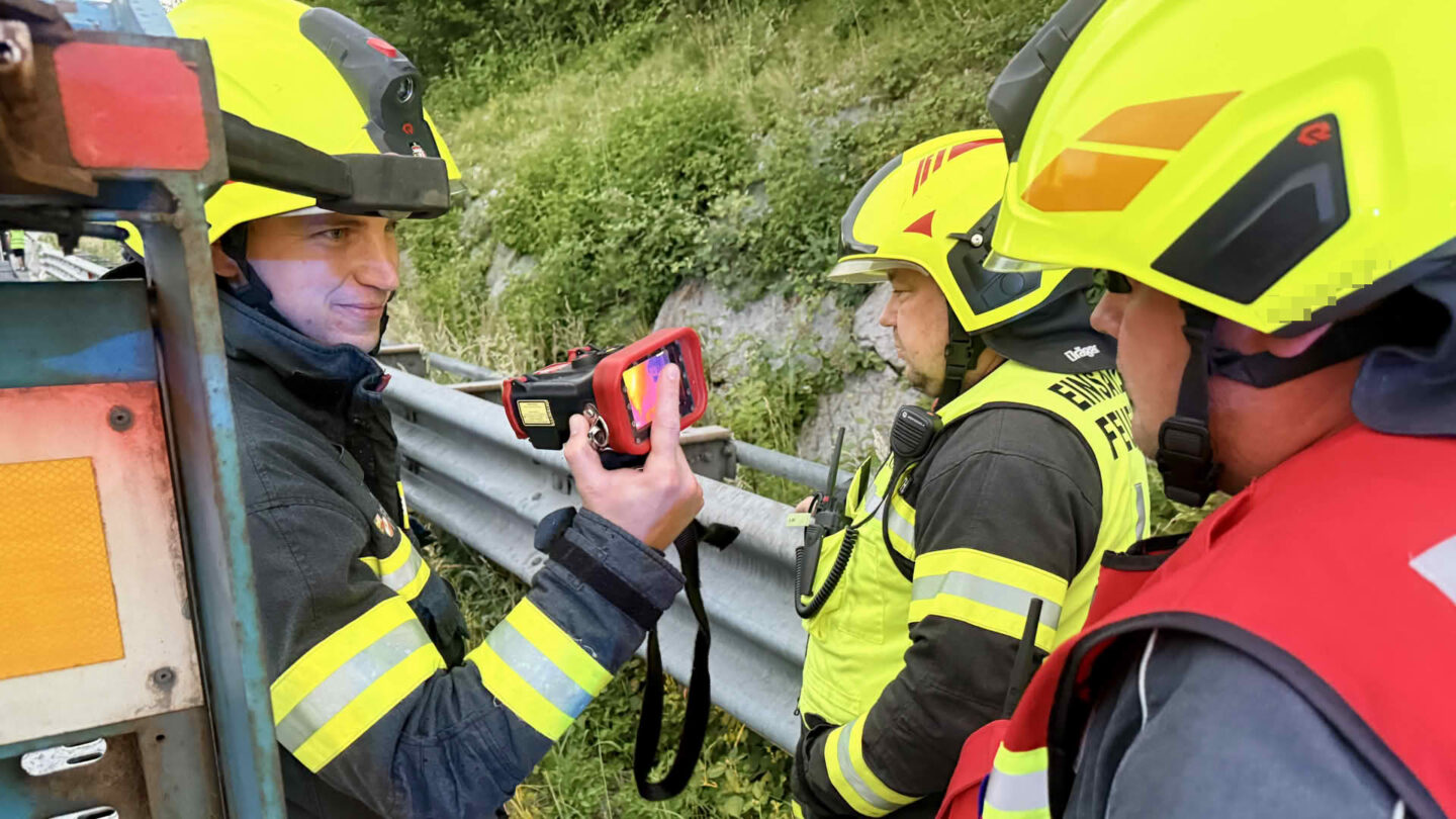 Polizist verhindert Vollbrand eines LKWs