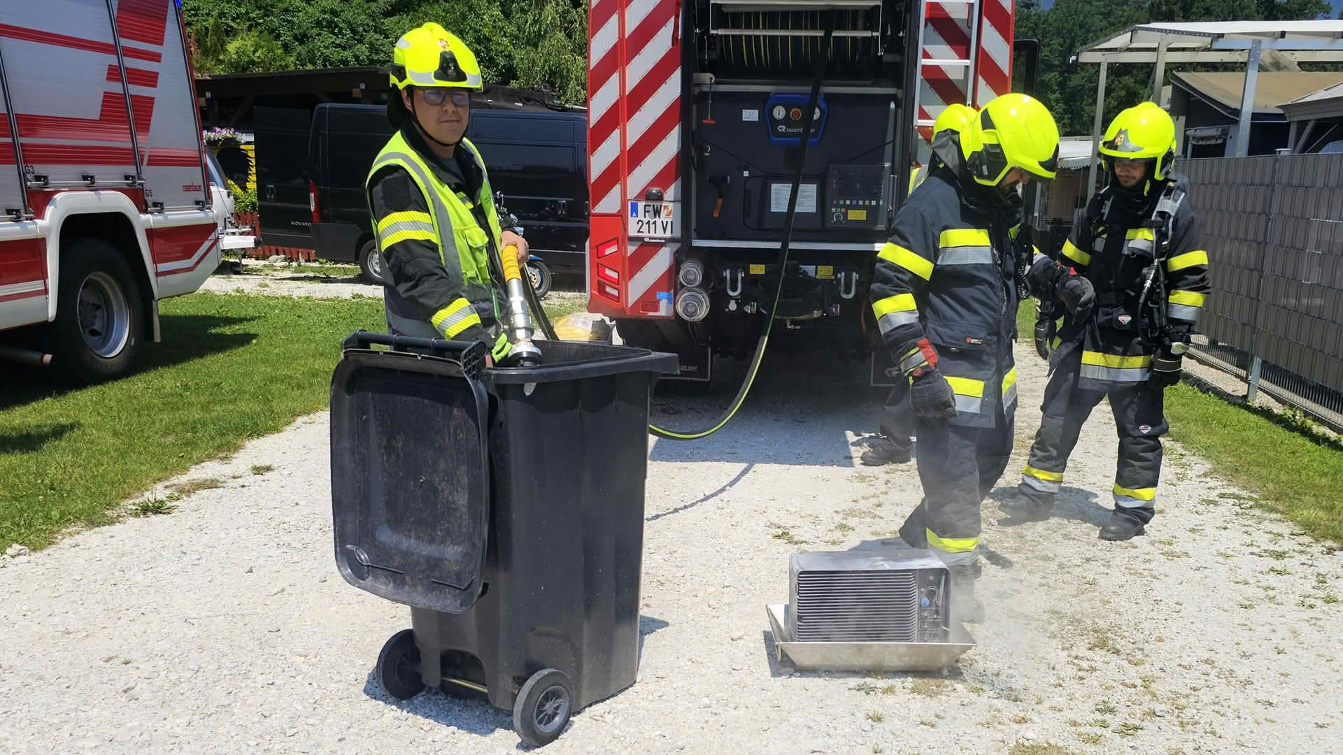 HFW Villach: Neun Einsätze an einem Sonntag