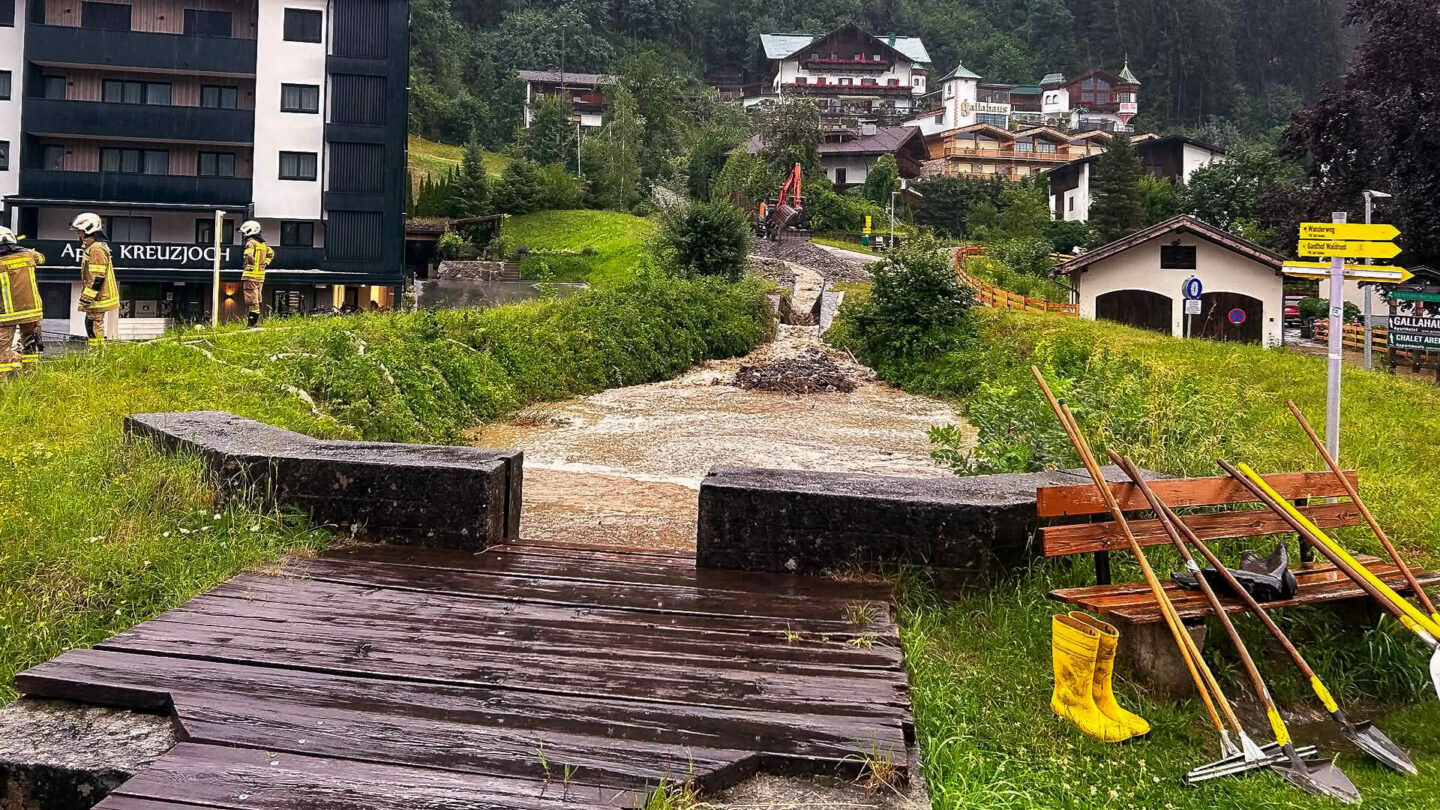 Anspruchsvoller Einsatztag für die Feuerwehr Zell am Ziller