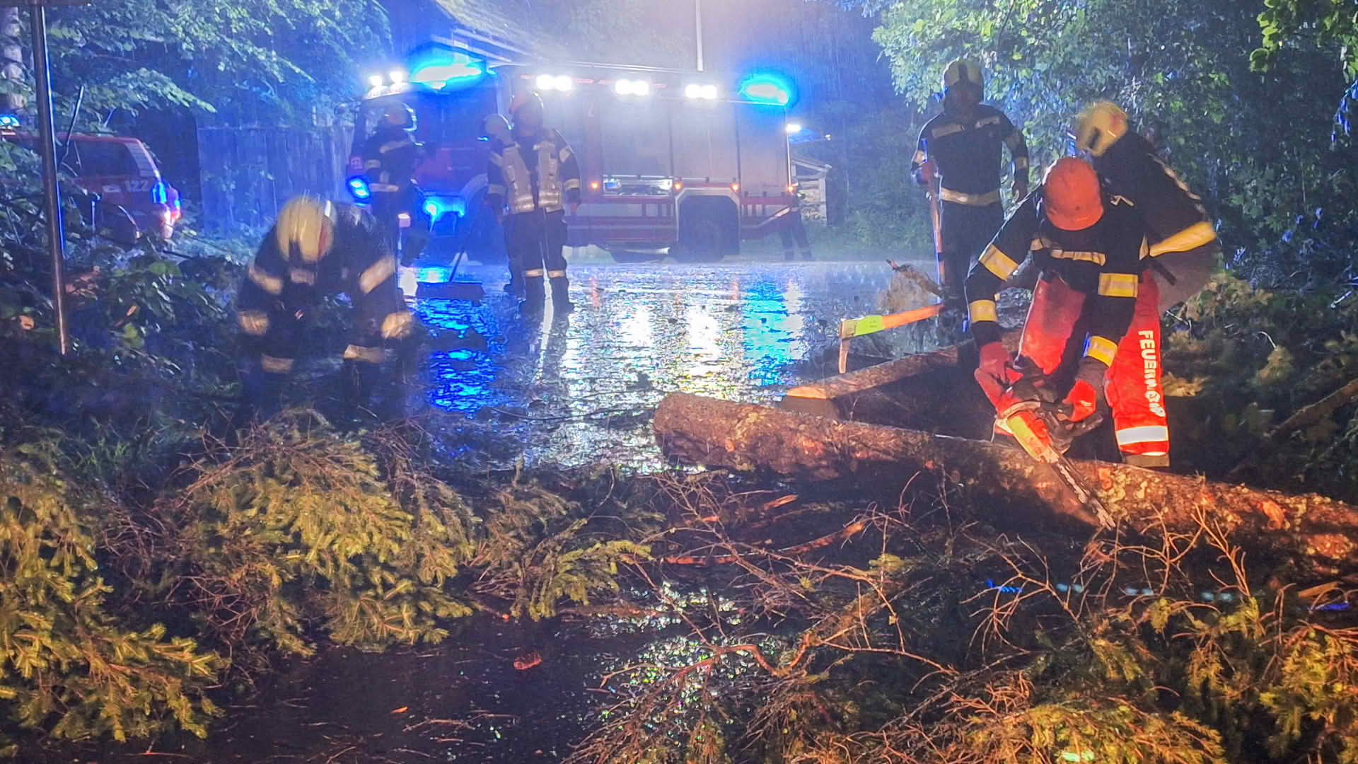 FF Bad Goisern: Mit Einsätzen gefordert