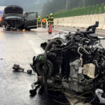 BFV Leoben: Verkehrsunfall mit Pkw auf der A9 zwischen Mautern und Kalwang