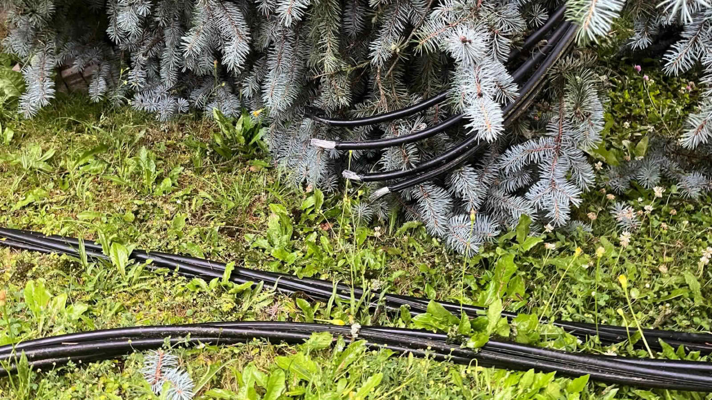 Unwettereinsätze und Brandeinsatz