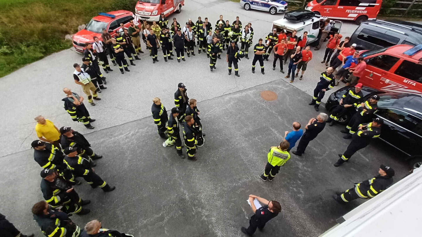 Feuerwehr informiert Bevölkerung über Unwetterlage