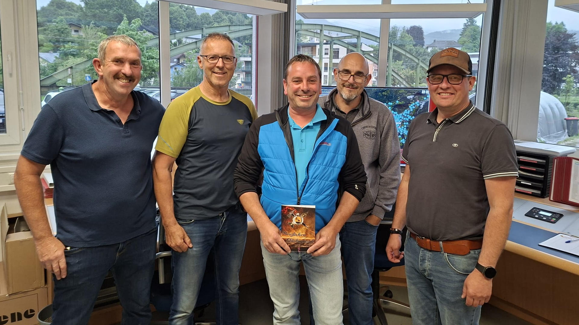 FF Bad Ischl: Löschmeister Erik Robin feierte seinen 50. Geburtstag