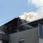 BFKDO Gänserndorf: Großeinsatz der Feuerwehren bei Dachstuhlbrand