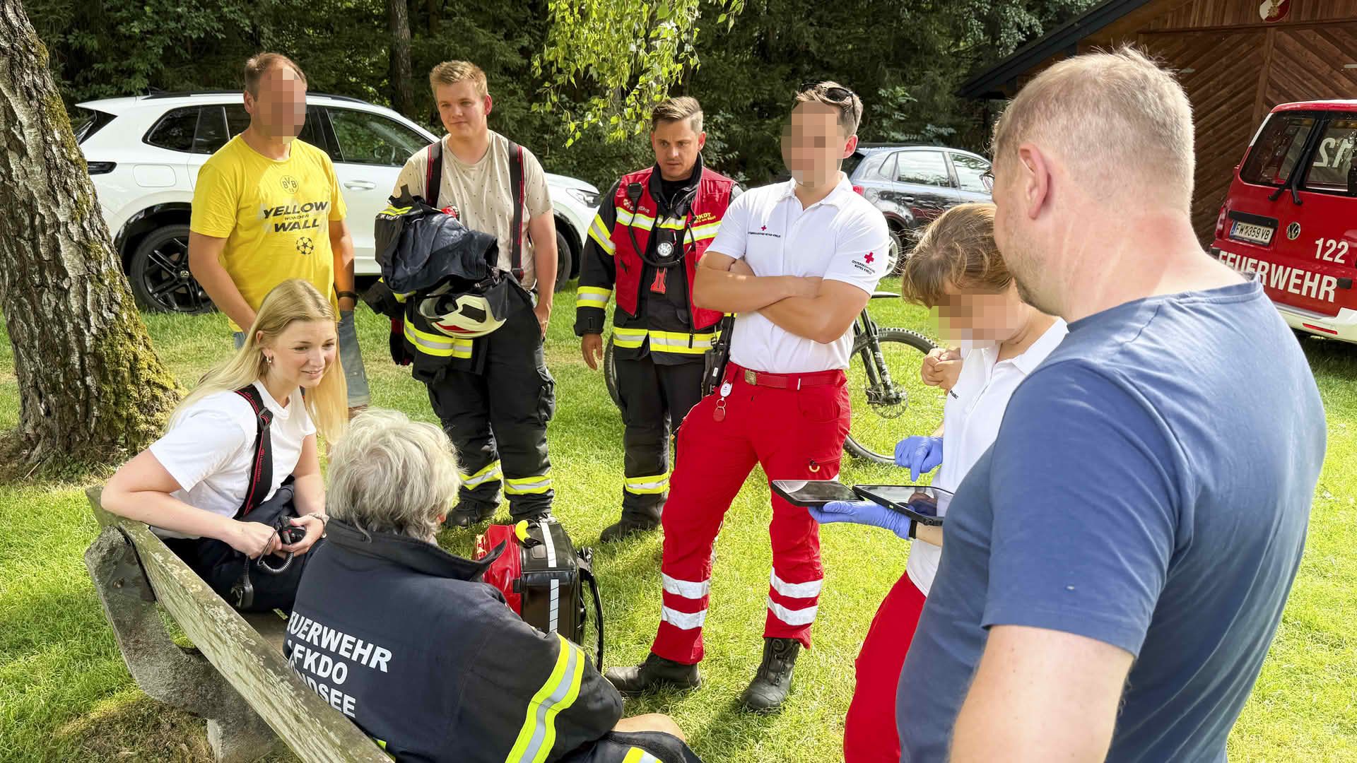 AFK Mondsee: Glücklicher Ausgang einer Personensuche am Irrsee