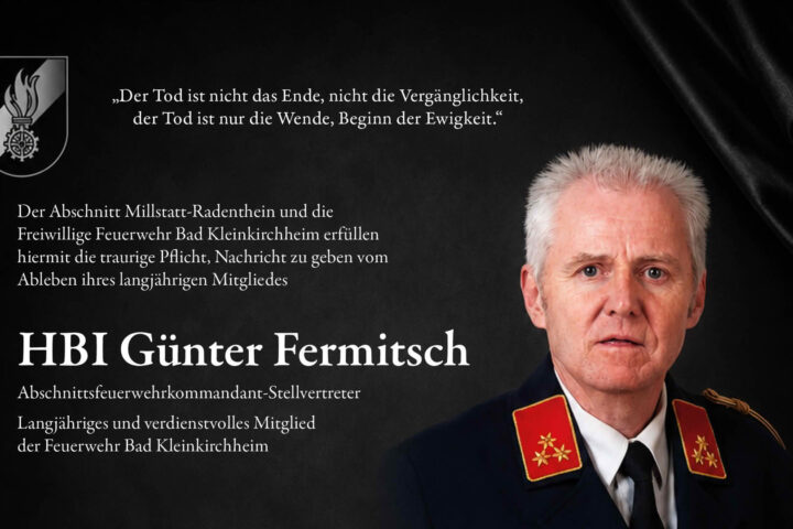 AFK Millstatt – Radenthein: Ableben von HBI Günter Fermitsch – Nachruf