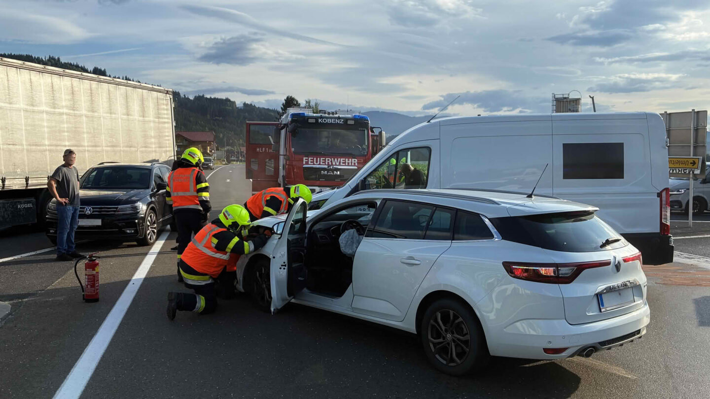 Verkehrsunfall auf der L518