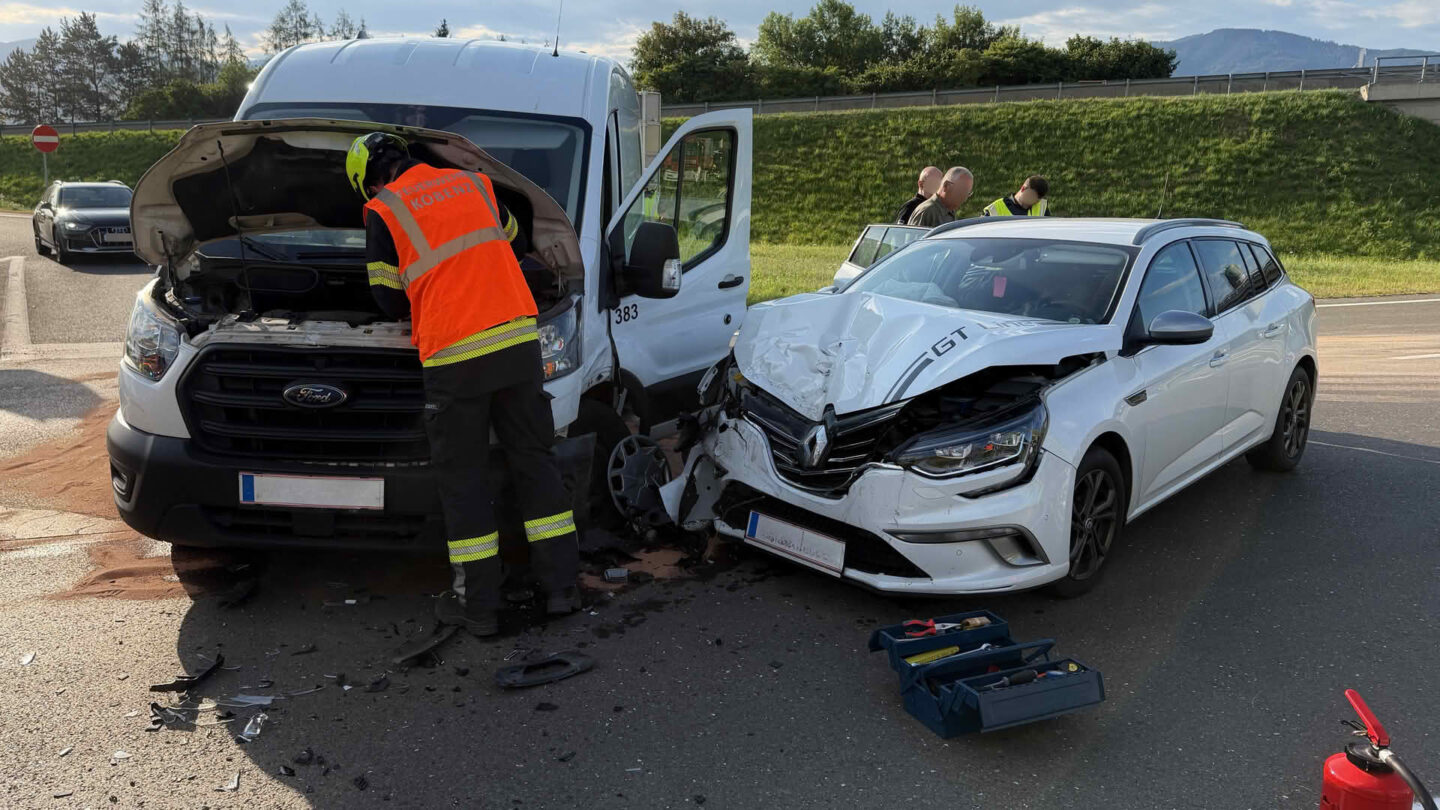 Verkehrsunfall auf der L518