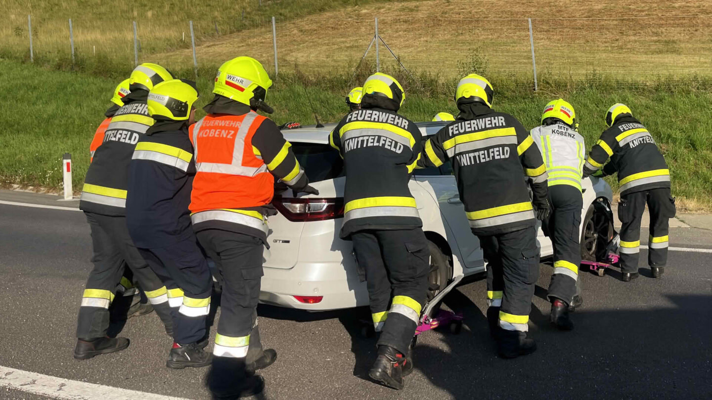 Verkehrsunfall auf der L518