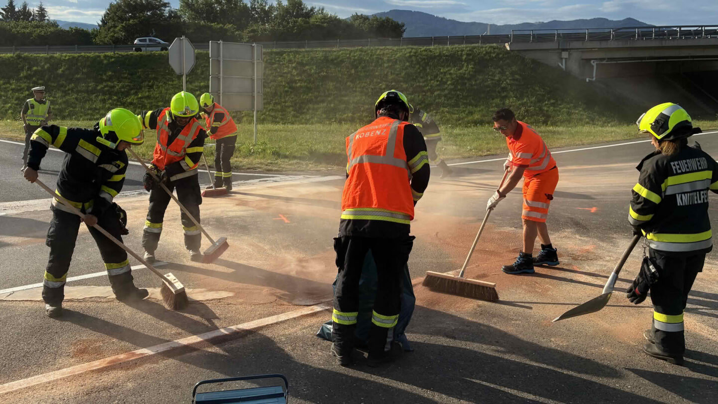 Verkehrsunfall auf der L518
