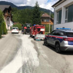 FW Reiterndorf: Ergiebige Ölspur in der Rosenkranzgasse