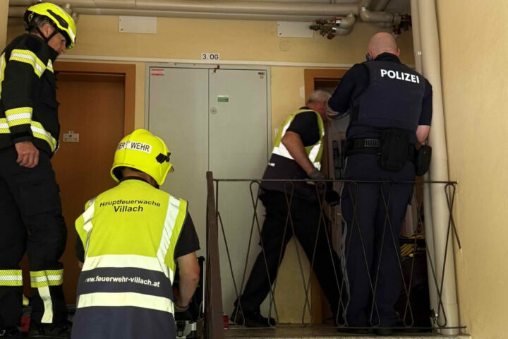 HFW Villach: Heimrauchmelderalarm – bewusstloser Bewohner gerettet
