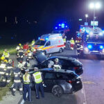 BFV Liezen: Schwerer Verkehrsunfall auf der B145