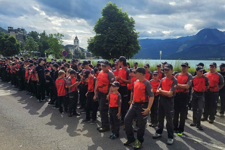 FF Bad Ischl: Bezirksjugendfeuerwehrlager in St. Wolfgang