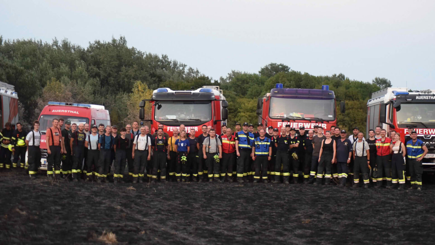 Vegetationsbrand Lobau