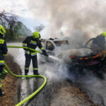 FF Breitenwaida: Vollbrand eines PKW’s