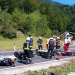 FF Bad Ischl: Frontalzusammenstoß zweier Motorräder im Weißenbachtal