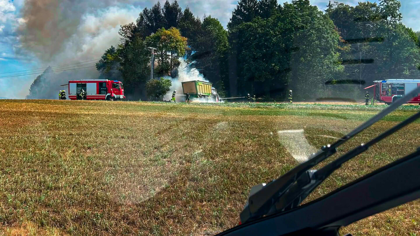 Bilder und Meldung der Flugpolizei