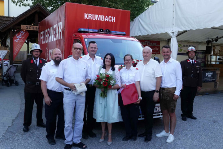 FF Krumbach: Parkfest Krumbach mit Fahrzeugsegnung und Vergleichsbewerb FF Krumbach: Parkfest Krumbach mit Fahrzeugsegnung und Vergleichsbewerb