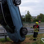 FF Krems: Verkehrsunfall direkt bei der Hauptwache
