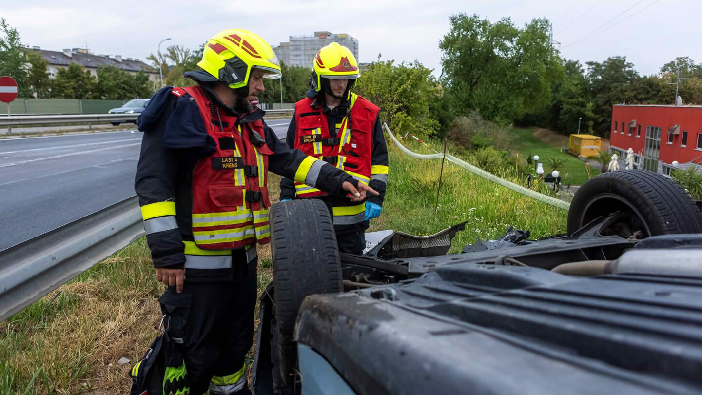 Verkehrsunfall direkt bei der Hauptwache