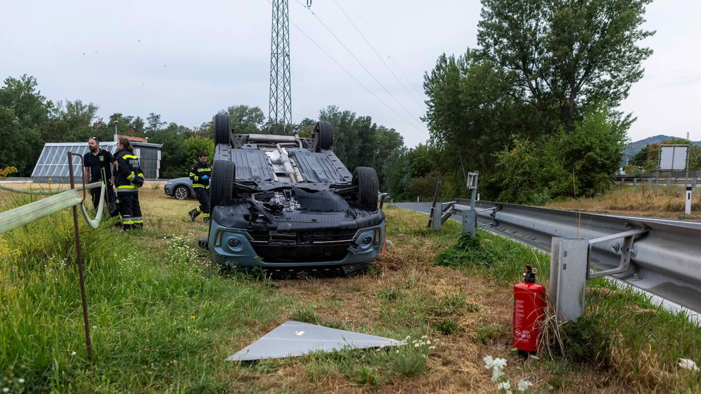 Verkehrsunfall direkt bei der Hauptwache