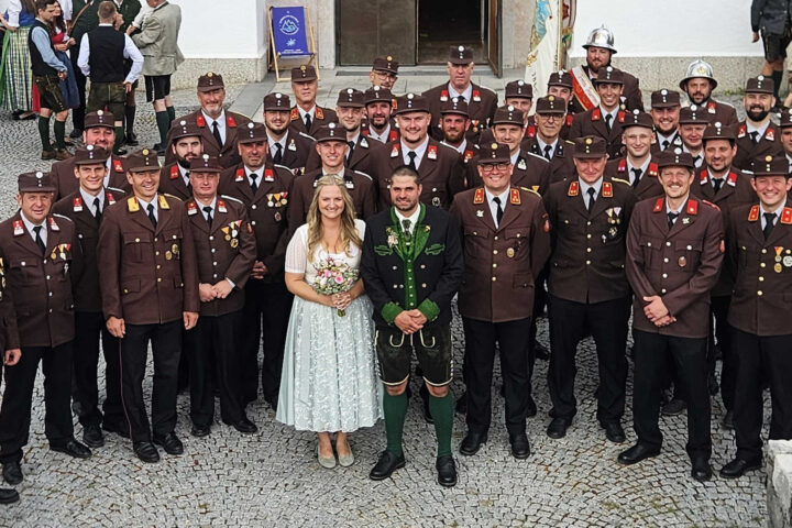 FF Bad Ischl: HBM „Wieder Luk“ gab seiner Katharina das Ja-Wort FF Bad Ischl: HBM „Wieder Luk“ gab seiner Katharina das Ja-Wort