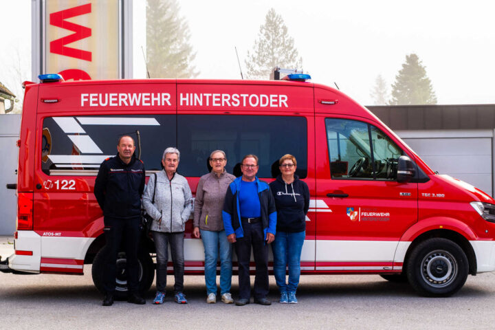 FF Hinterstoder: Flohmarkterlös hilft beim neuen Kommandofahrzeug FF Hinterstoder: Flohmarkterlös hilft beim neuen Kommandofahrzeug