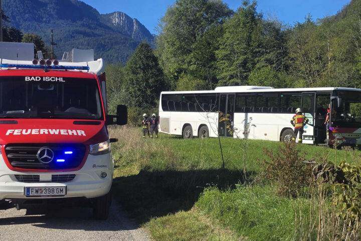 FF Bad Ischl: Busbergung