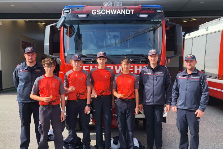 FF Bad Ischl: Viermal Gold für die Jugend im Pflichtbereich