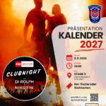 Feuerwehrkalender 2027 Präsentation-Flyer